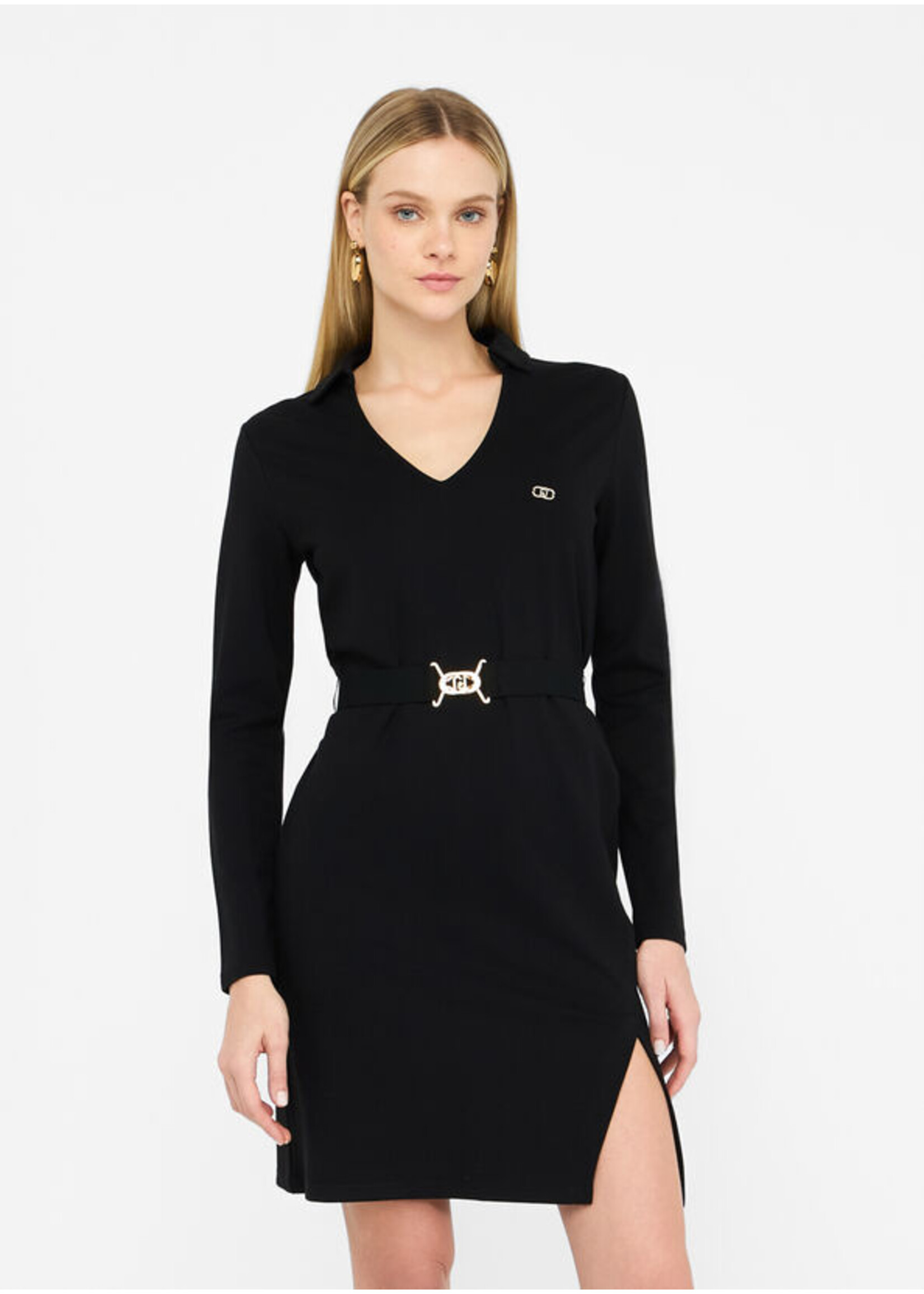 LIU JO DRESS ABITO TF5224 JS182 BLACK