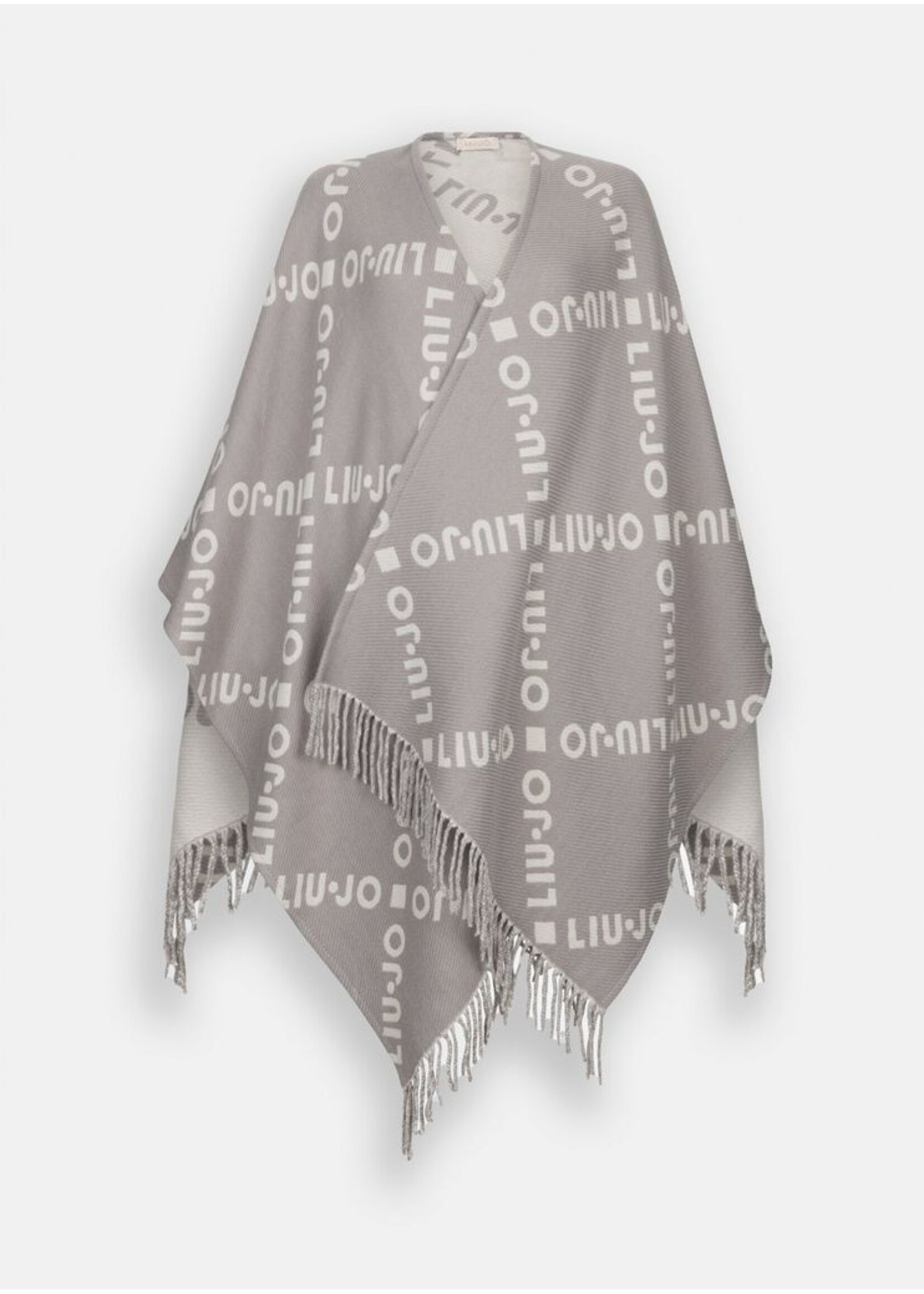 LIU JO PONCHO GREY LOGO 2F5033 T0300 TU