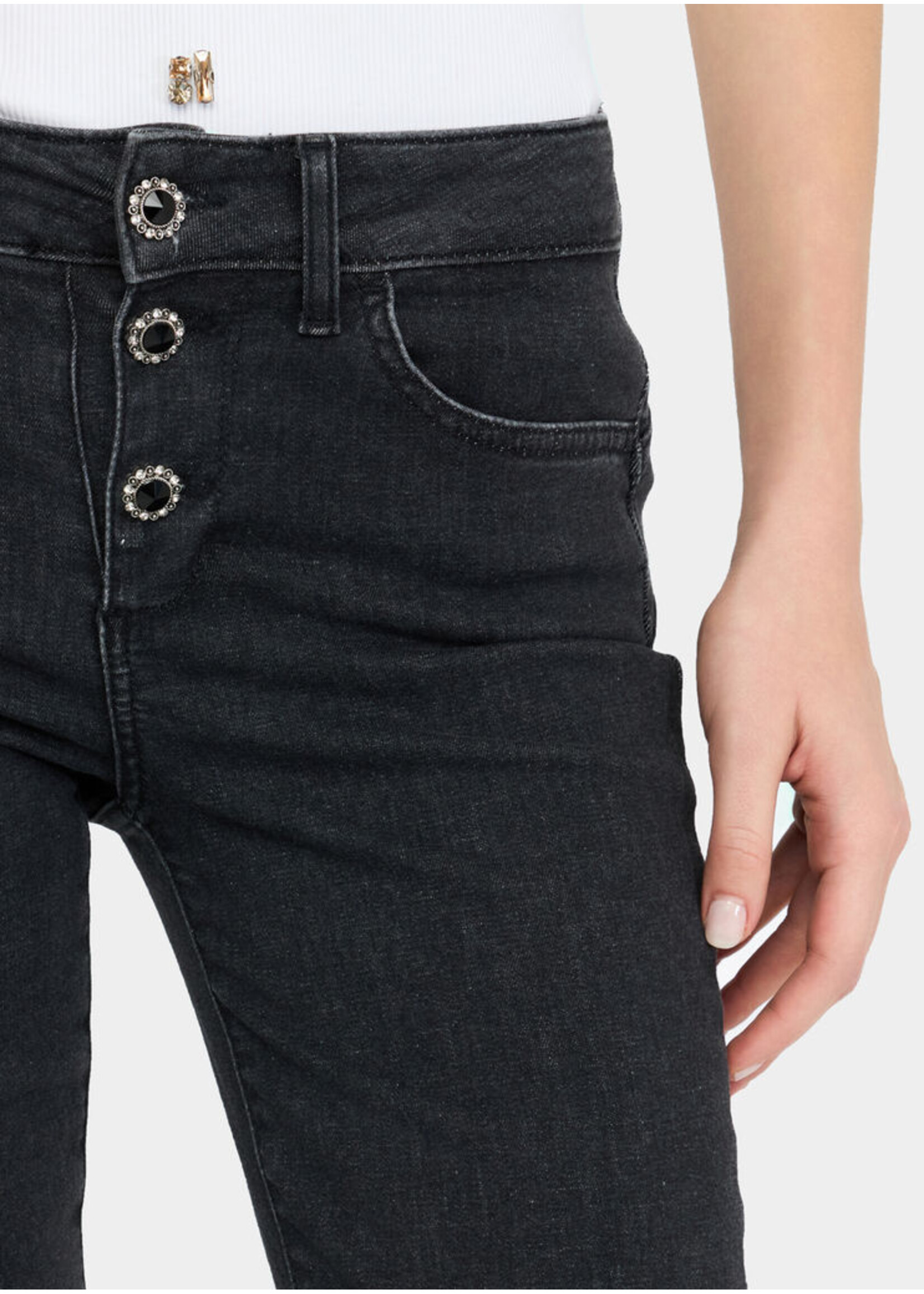 LIU JO PANTS REPOT UF5025 D4646 GREY