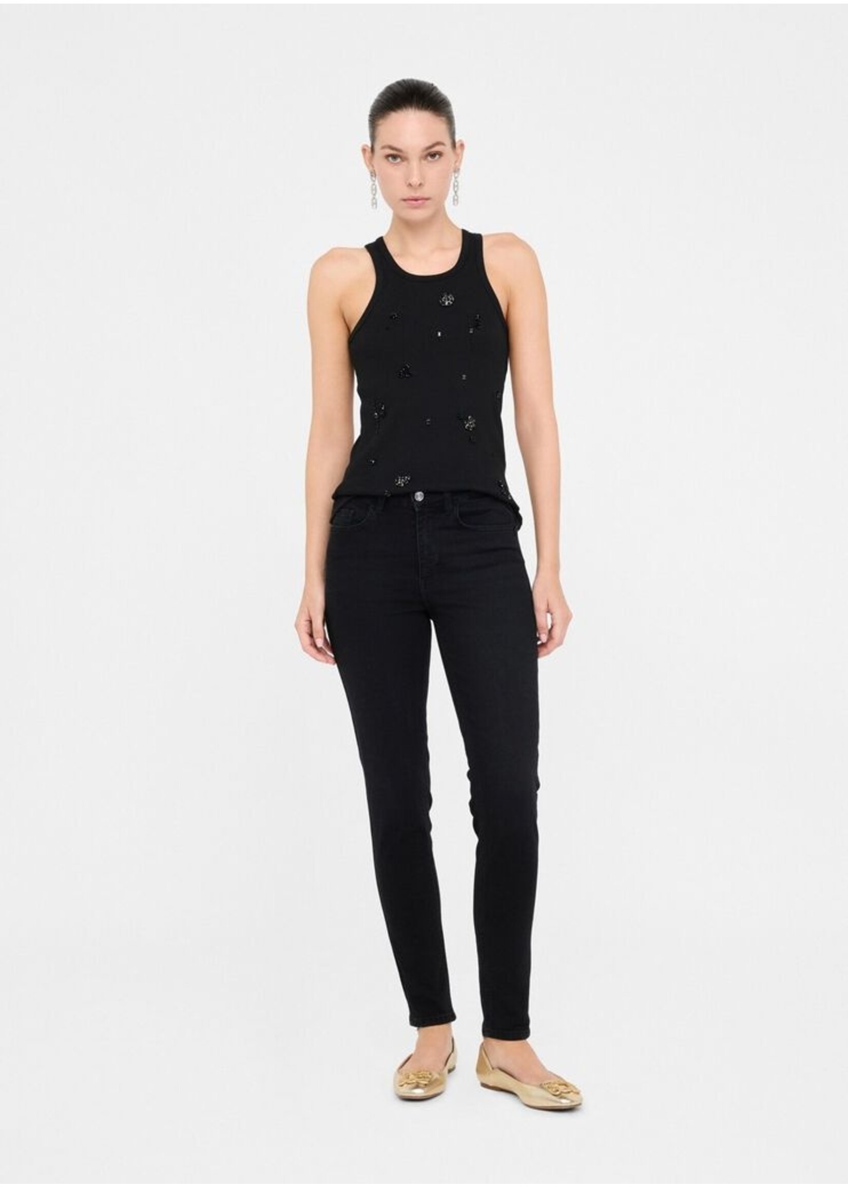 LIU JO PANTS DIVINE UF5013 D4615 BLACK