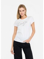LIU JO TSHIRT MODA M/C WHITE/DIAGON