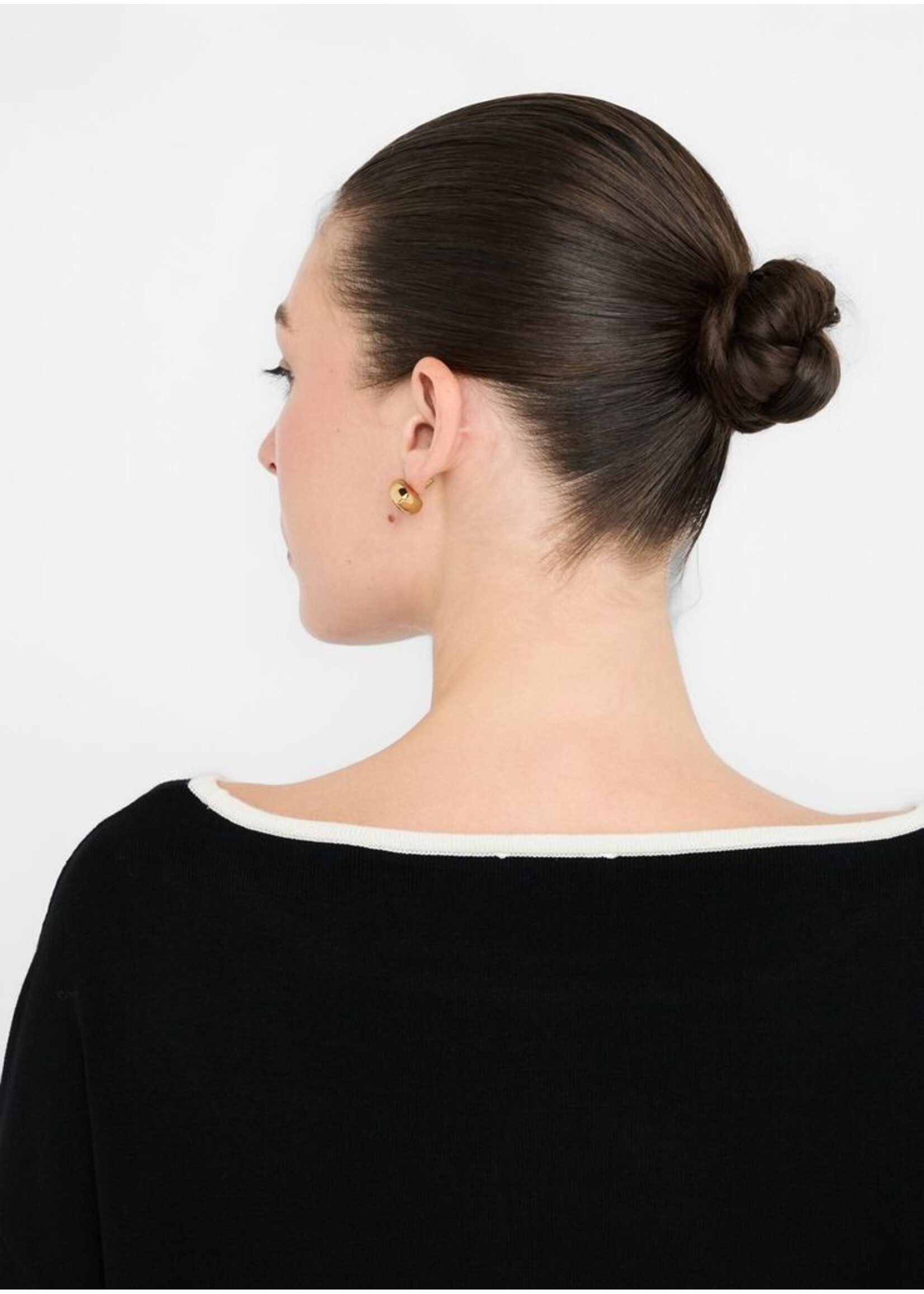 LIU JO SWEATER MAGLIA TF5206 MS63L BLACK/WHITE