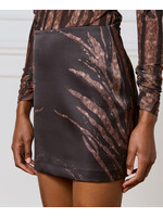 ACCESS ABEE PRINTED MINI SKIRT