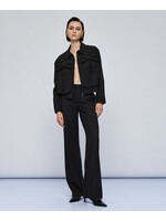 ACCESS ABEE BOMBER JACKET WITH BOWS BLACK