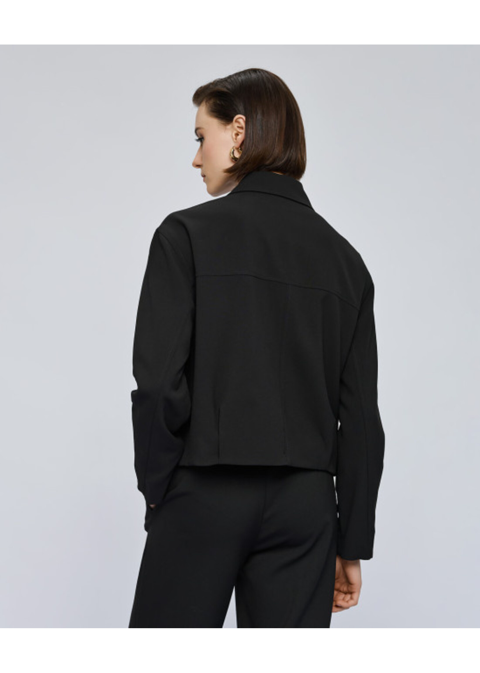 ACCESS ABEE BOMBER JACKET WITH BOWS 54-1002-159 BLACK