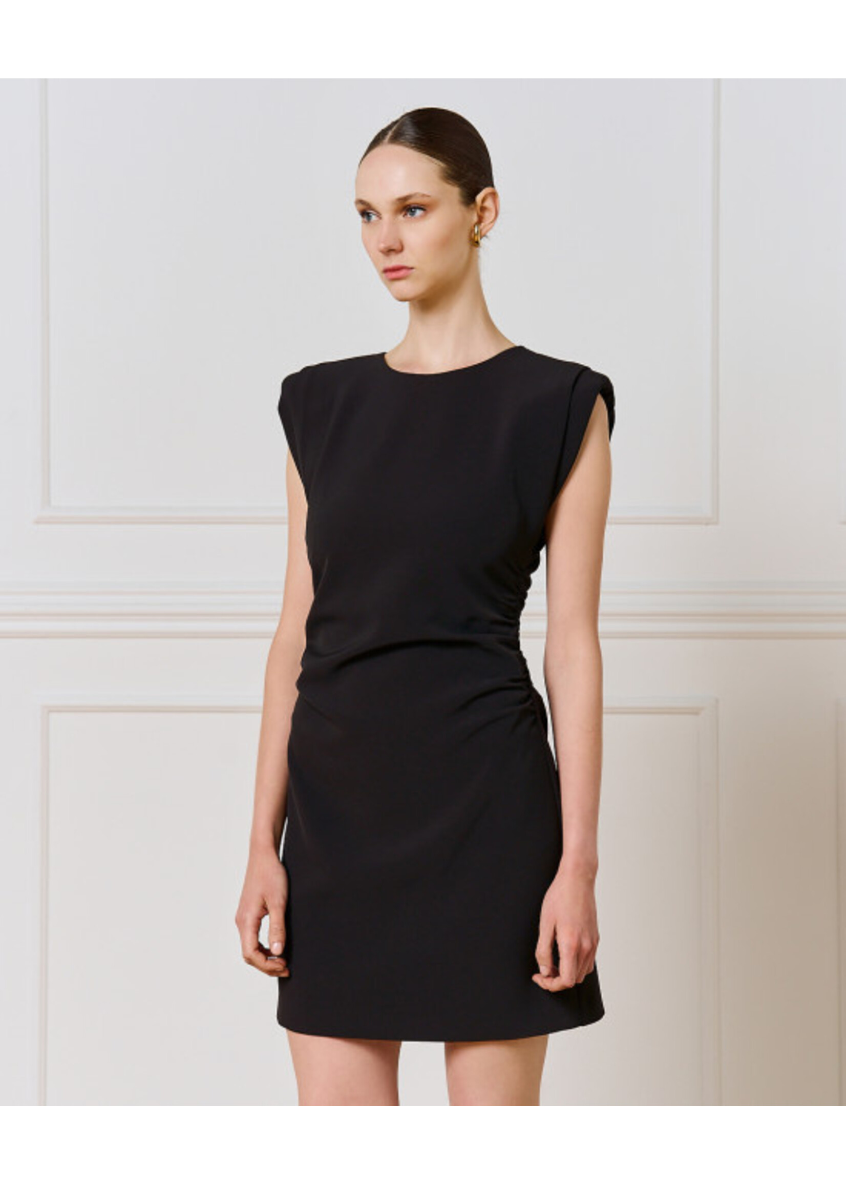 ACCESS ABEE DRESS WITH RUCHING