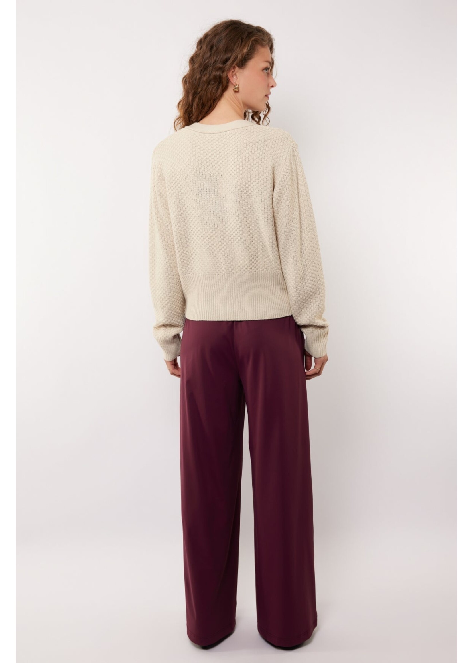 G MAXX MARBELLA PANTS MAUVE WINE