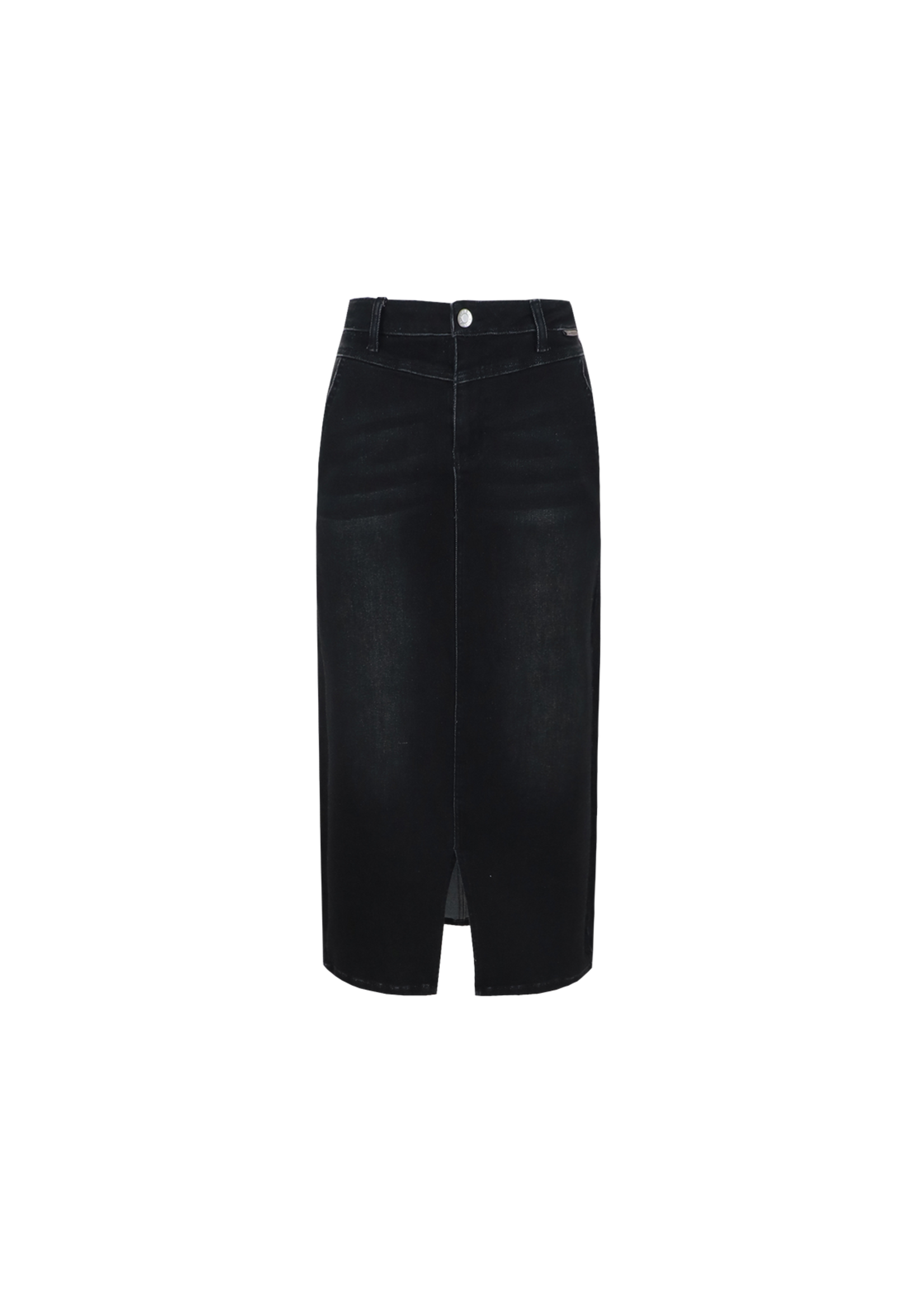 G MAXX PRIYANKA JEANS SKIRT DENIM BLACK