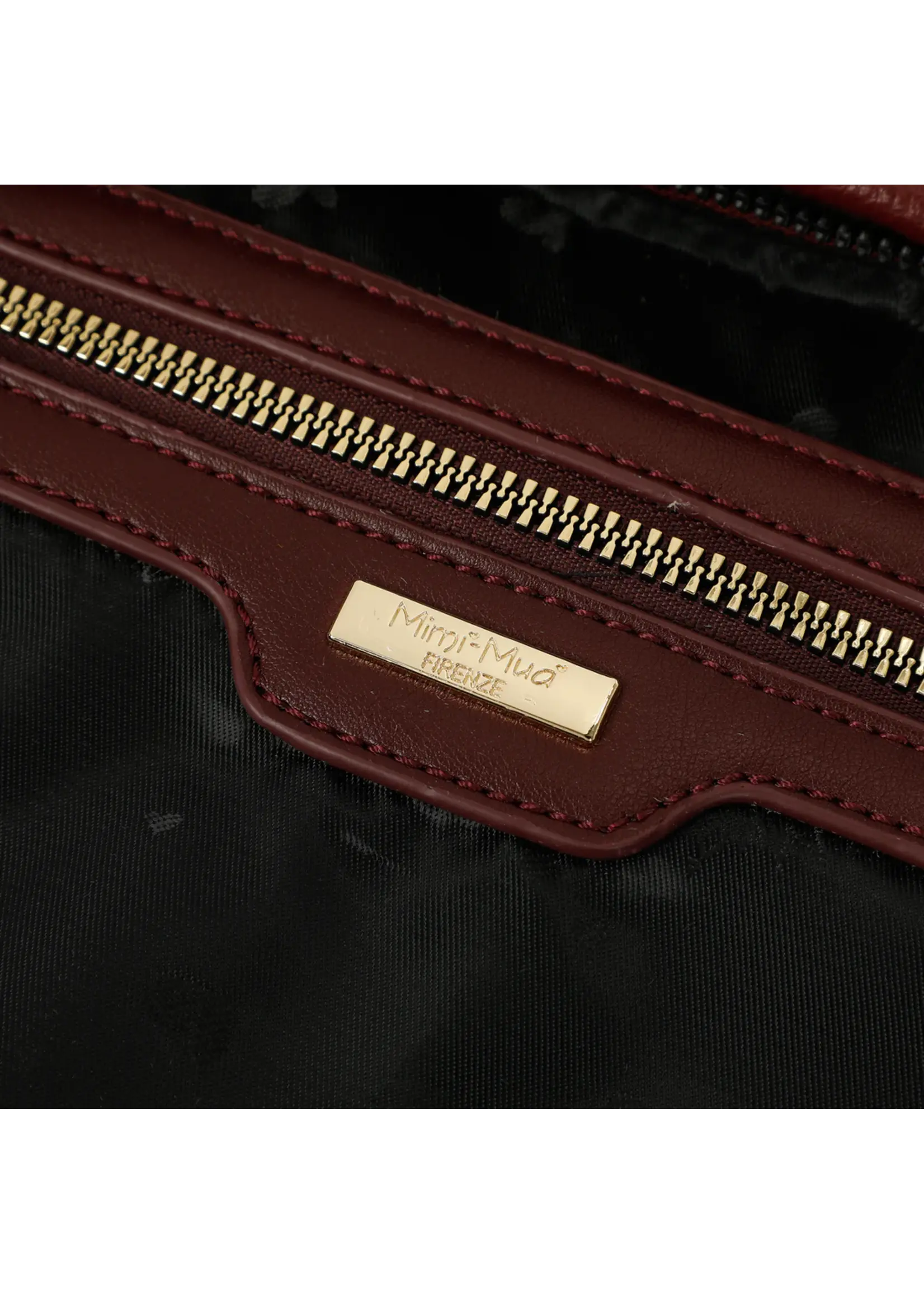 MIMI MUA HANDBAG BORDEAUX M8-Y201246