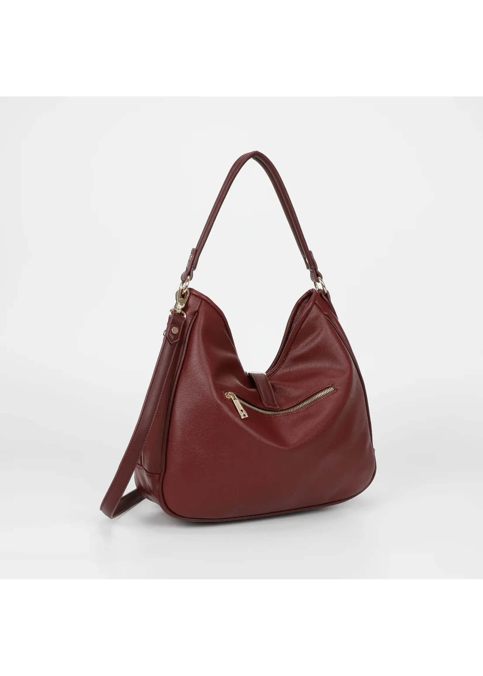 MIMI MUA HANDBAG BORDEAUX M8-Y201246