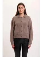 RINO & PELLE BUBBLY BOXY JACKET TAUPE