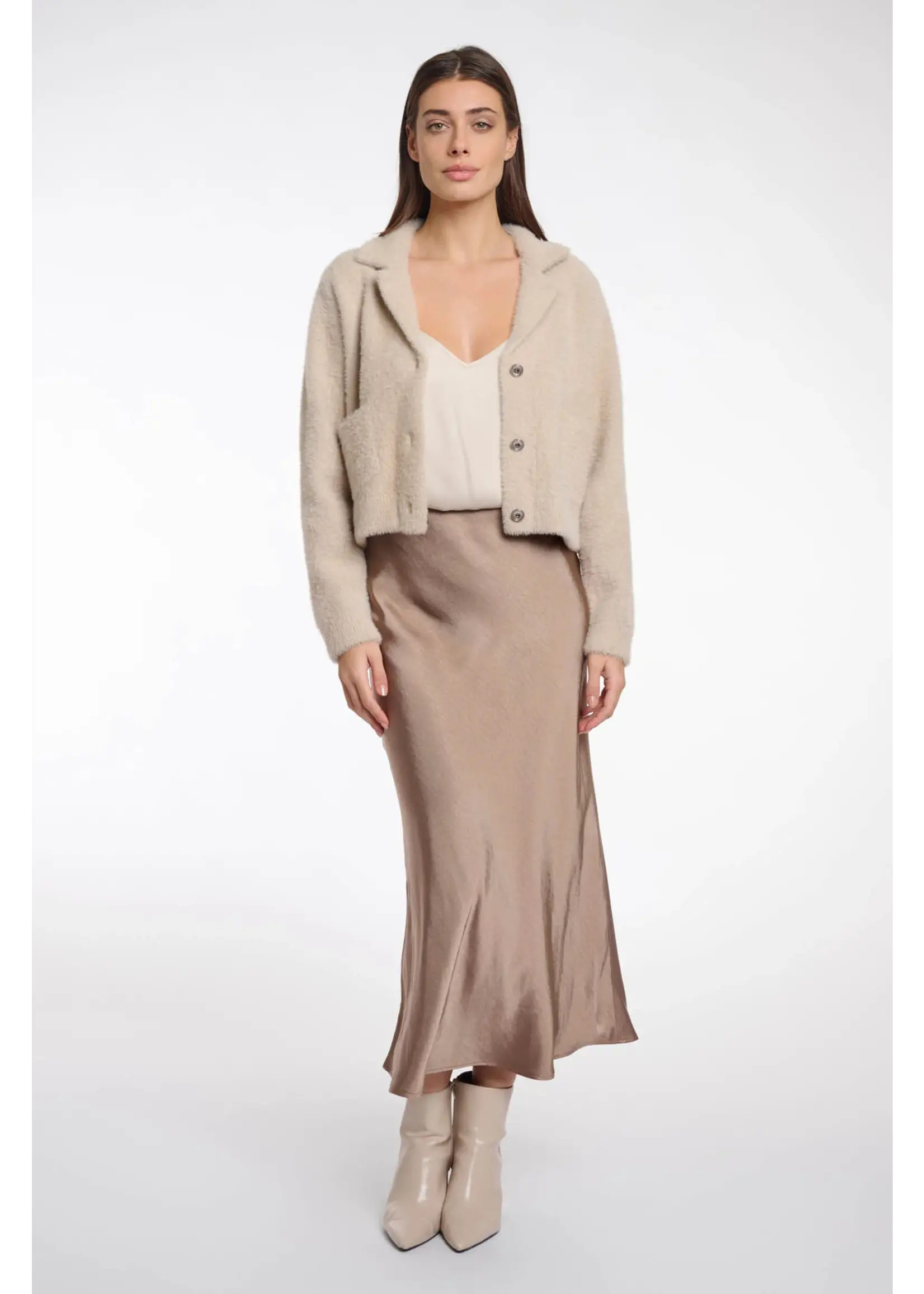 RINO & PELLE SKIRT VERA 7002512 TOFFEE