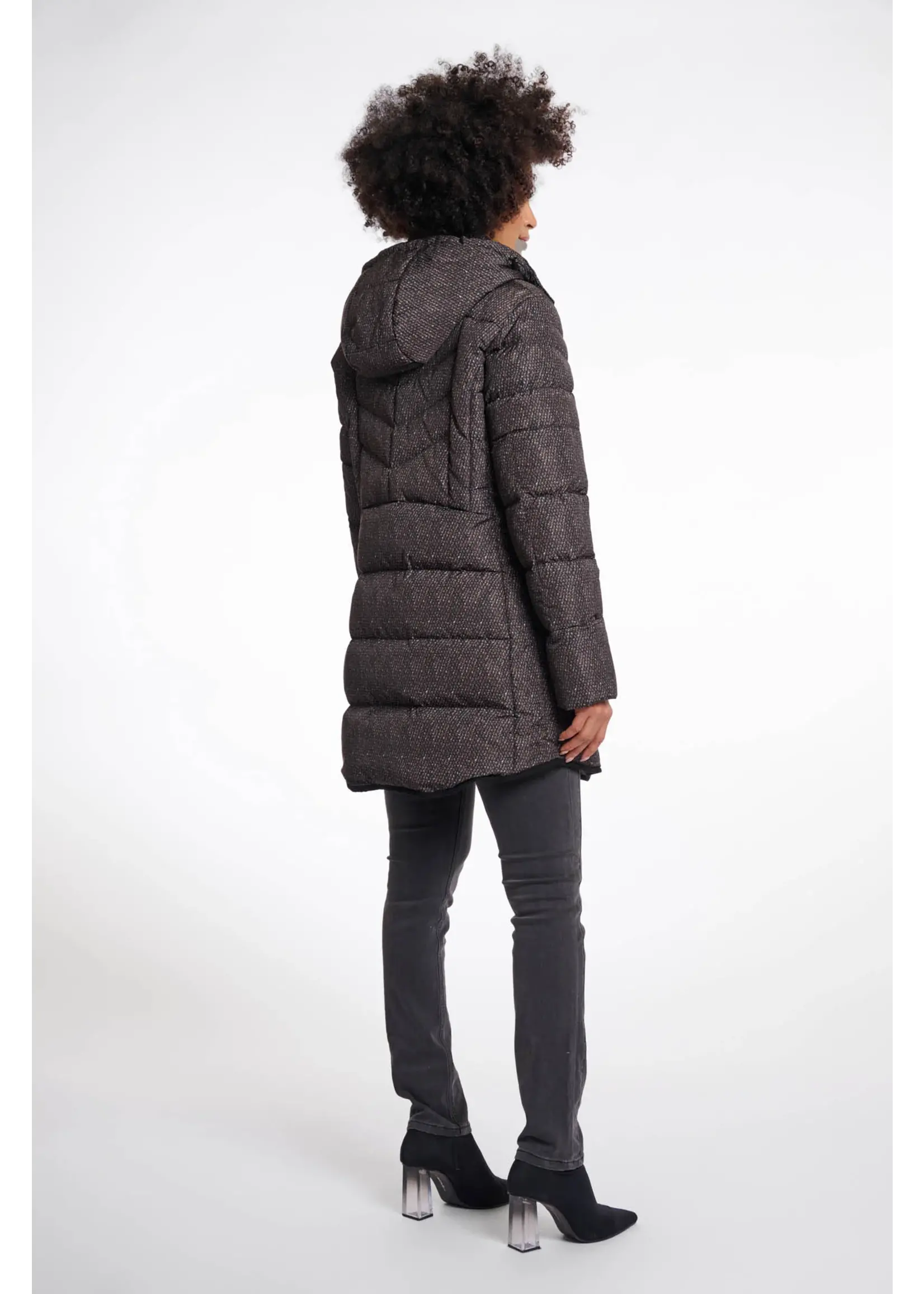 RINO & PELLE NUSA PADDED COAT MICRO SNAKE 7002512