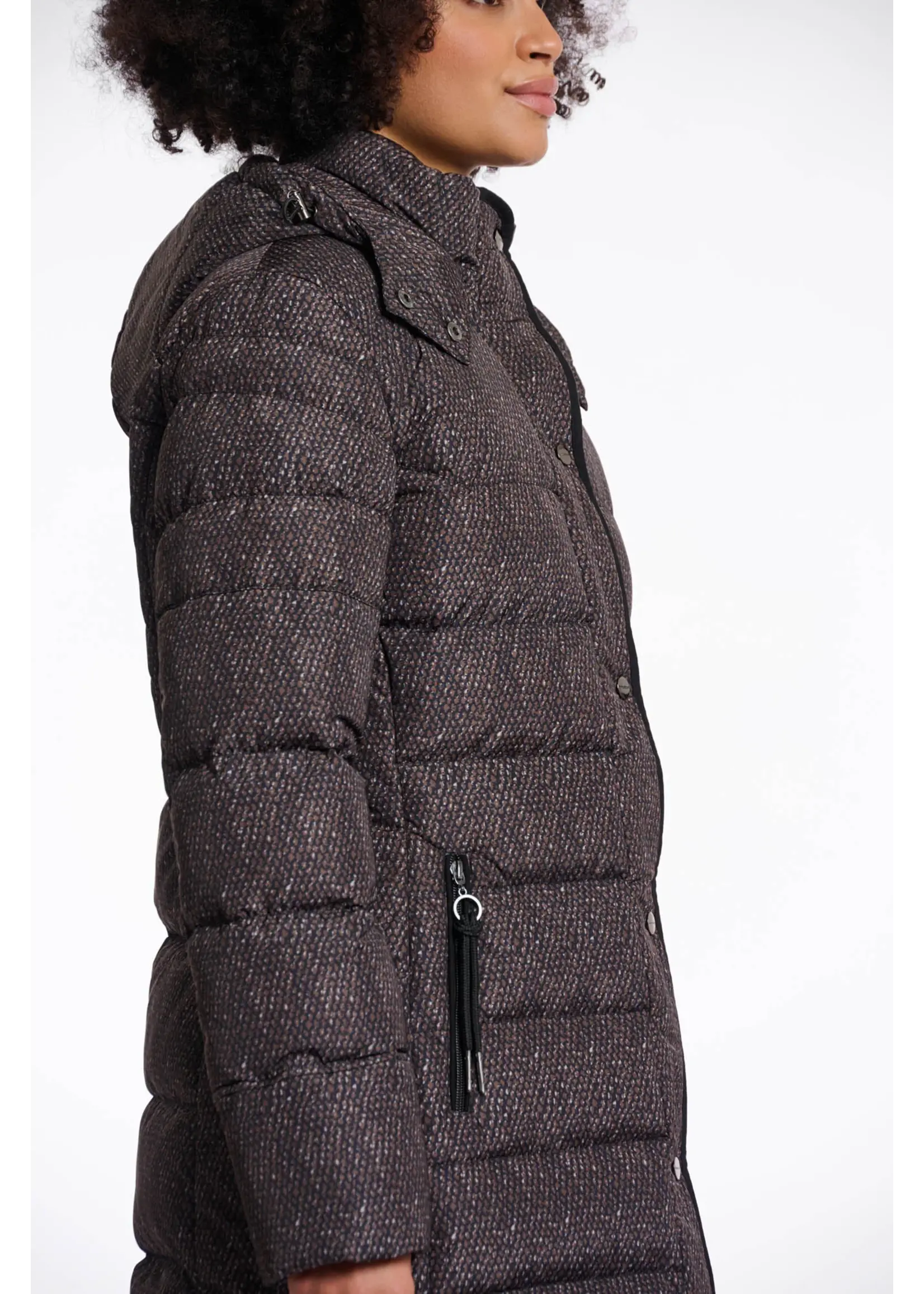 RINO & PELLE NUSA PADDED COAT MICRO SNAKE 7002512