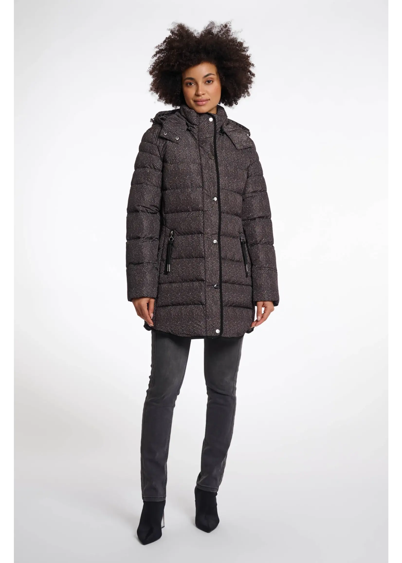 RINO & PELLE NUSA PADDED COAT MICRO SNAKE 7002512