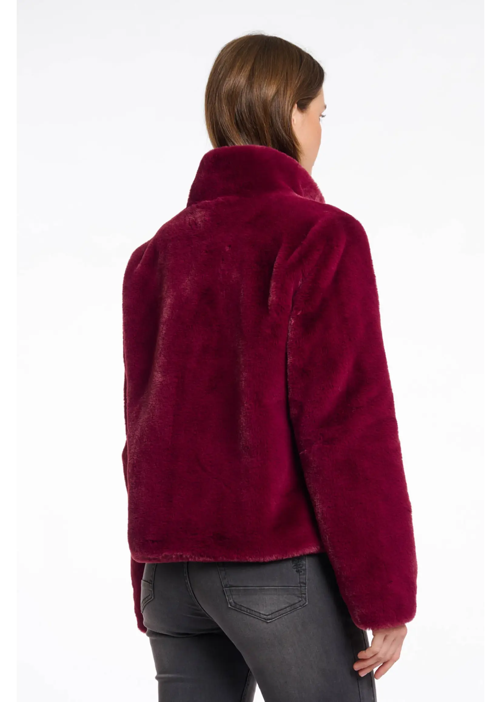 RINO & PELLE VIE JACKET 7002511 AUBERGINE
