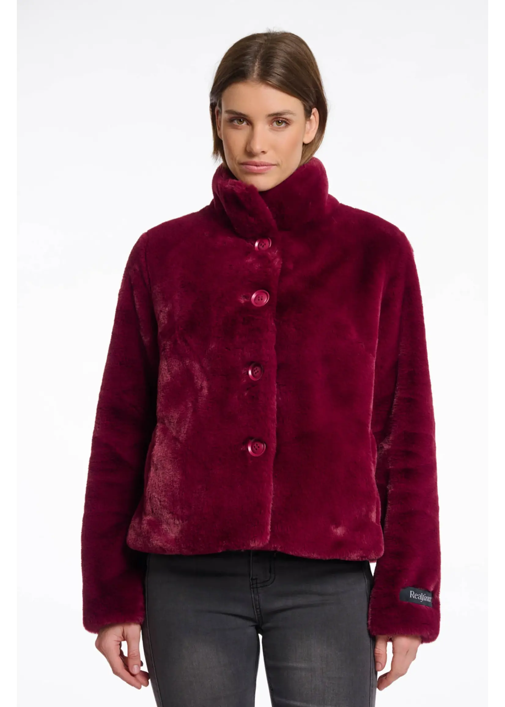 RINO & PELLE VIE JACKET 7002511 AUBERGINE