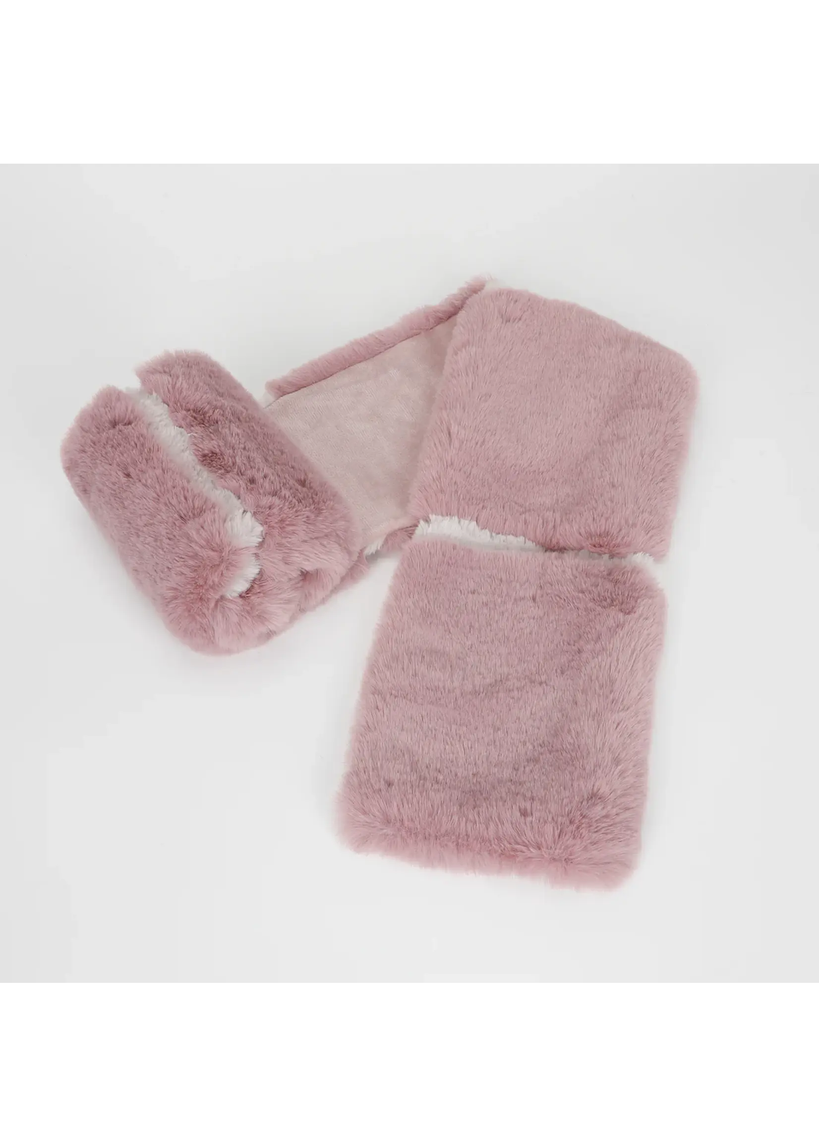 MIMI MUA SCARF PINK/WHITE  XYAN-9268