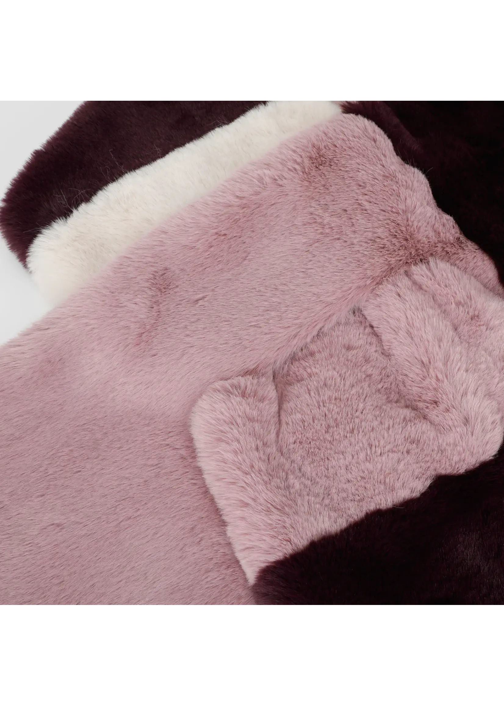 MIMI MUA SCARF PINK/BORDEAUX/PURPLE  XYAN-9267