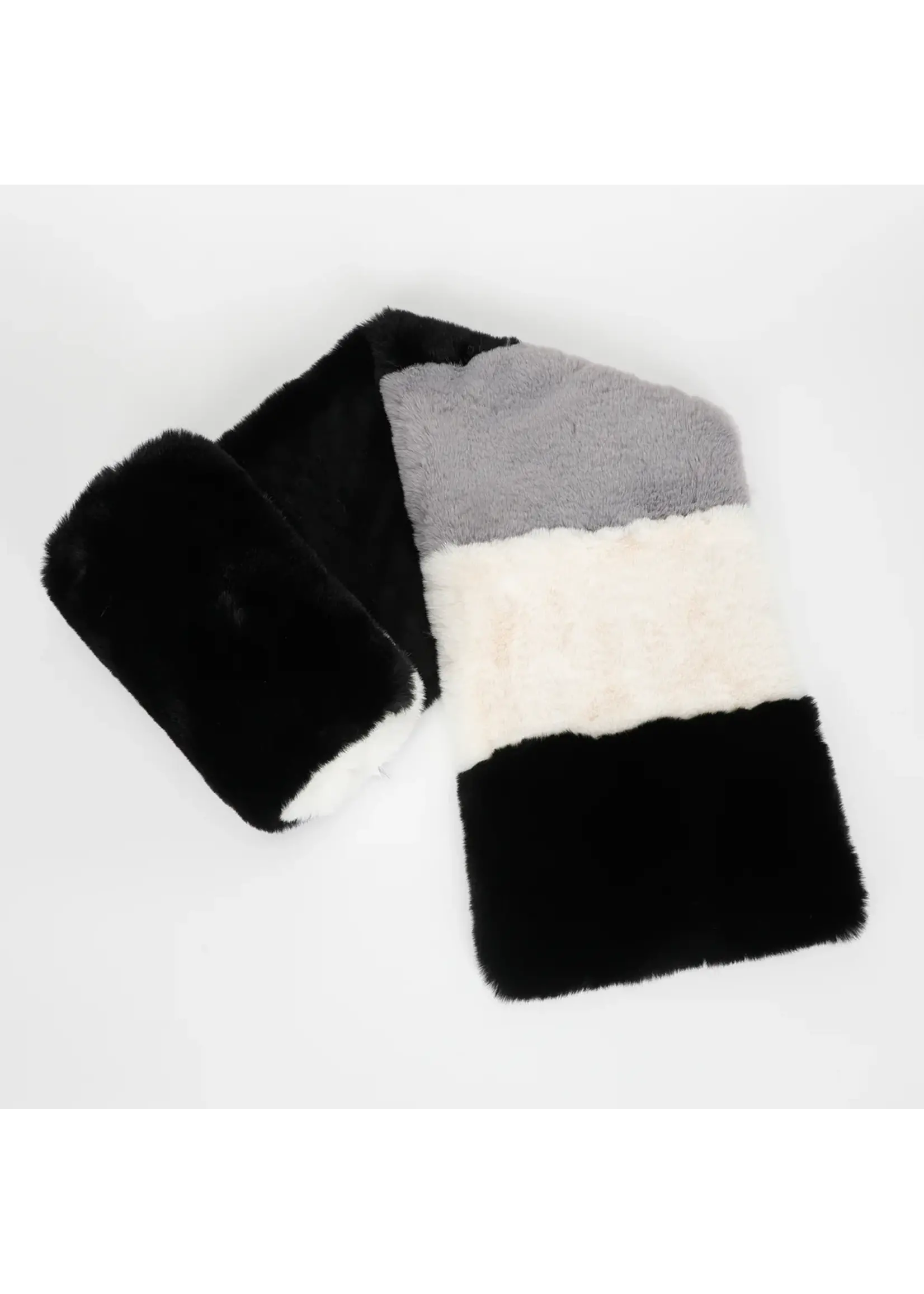 MIMI MUA SCARF BLACK/WHITE XYAN-9267