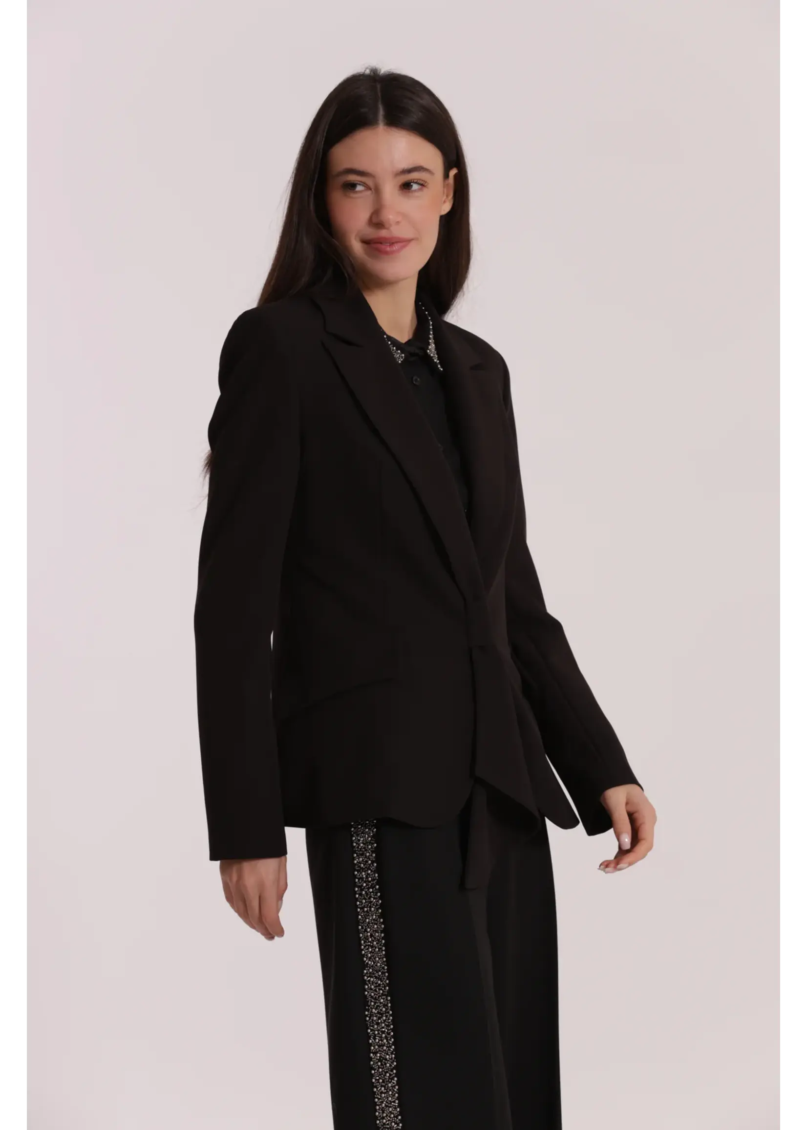 MIMI MUA GIACCA CHIUSYRA ESAN 6581 BLACK