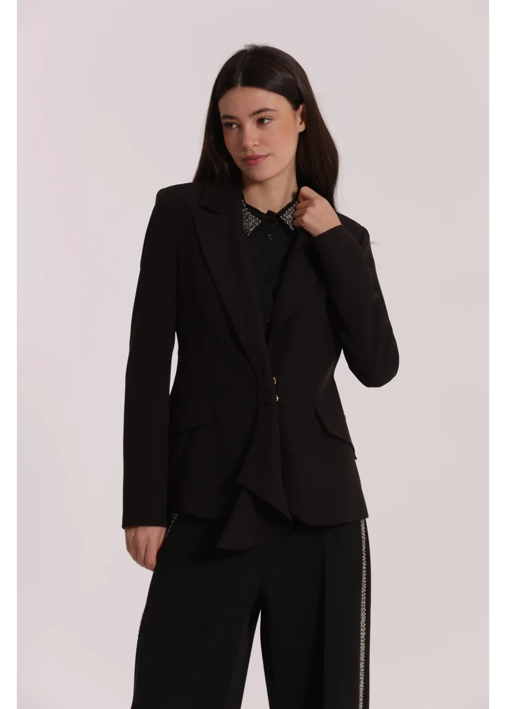 MIMI MUA GIACCA CHIUSYRA ESAN 6581 BLACK