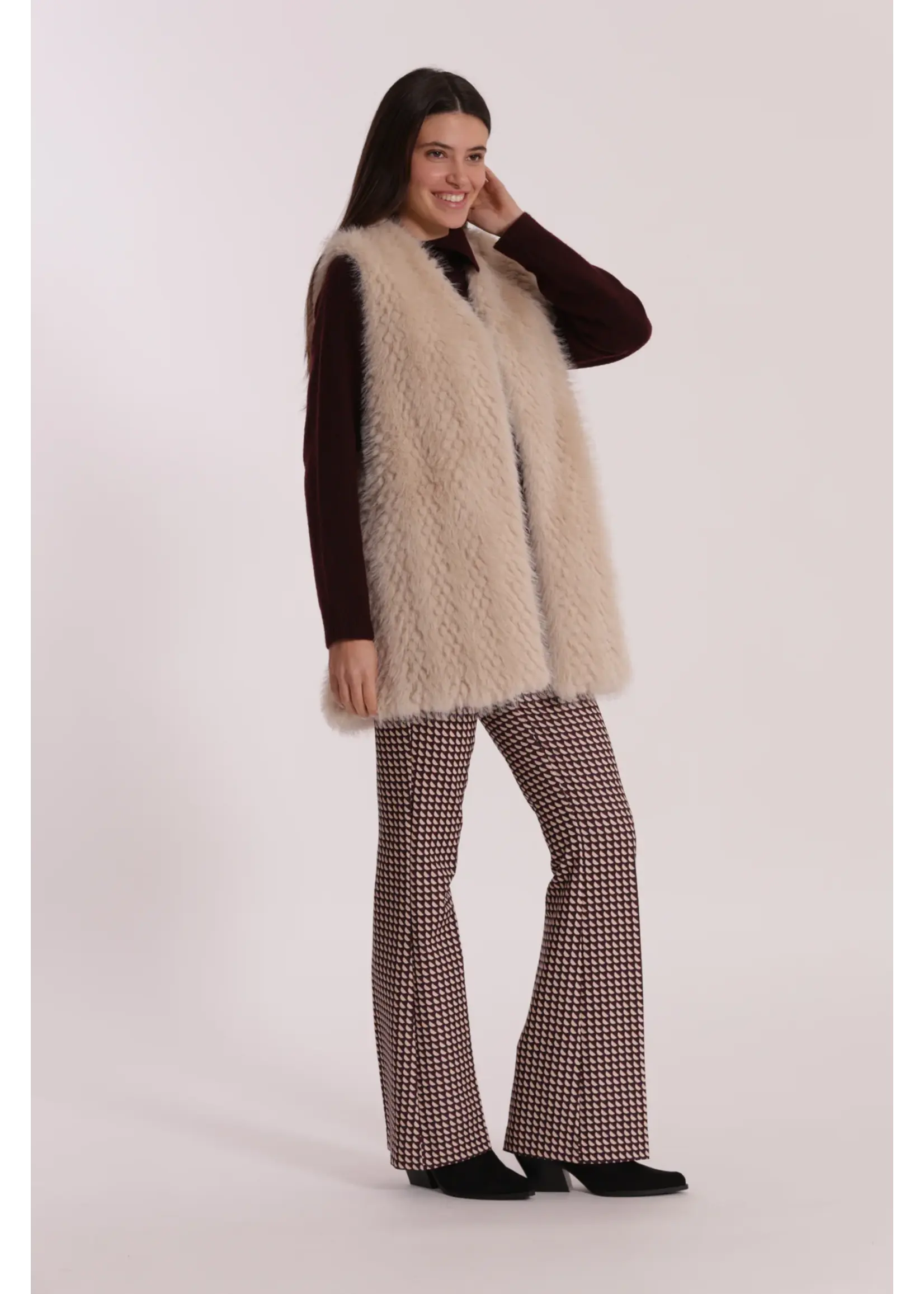 MIMI MUA PANTS FLARE TECNICO MRAN-2943/286