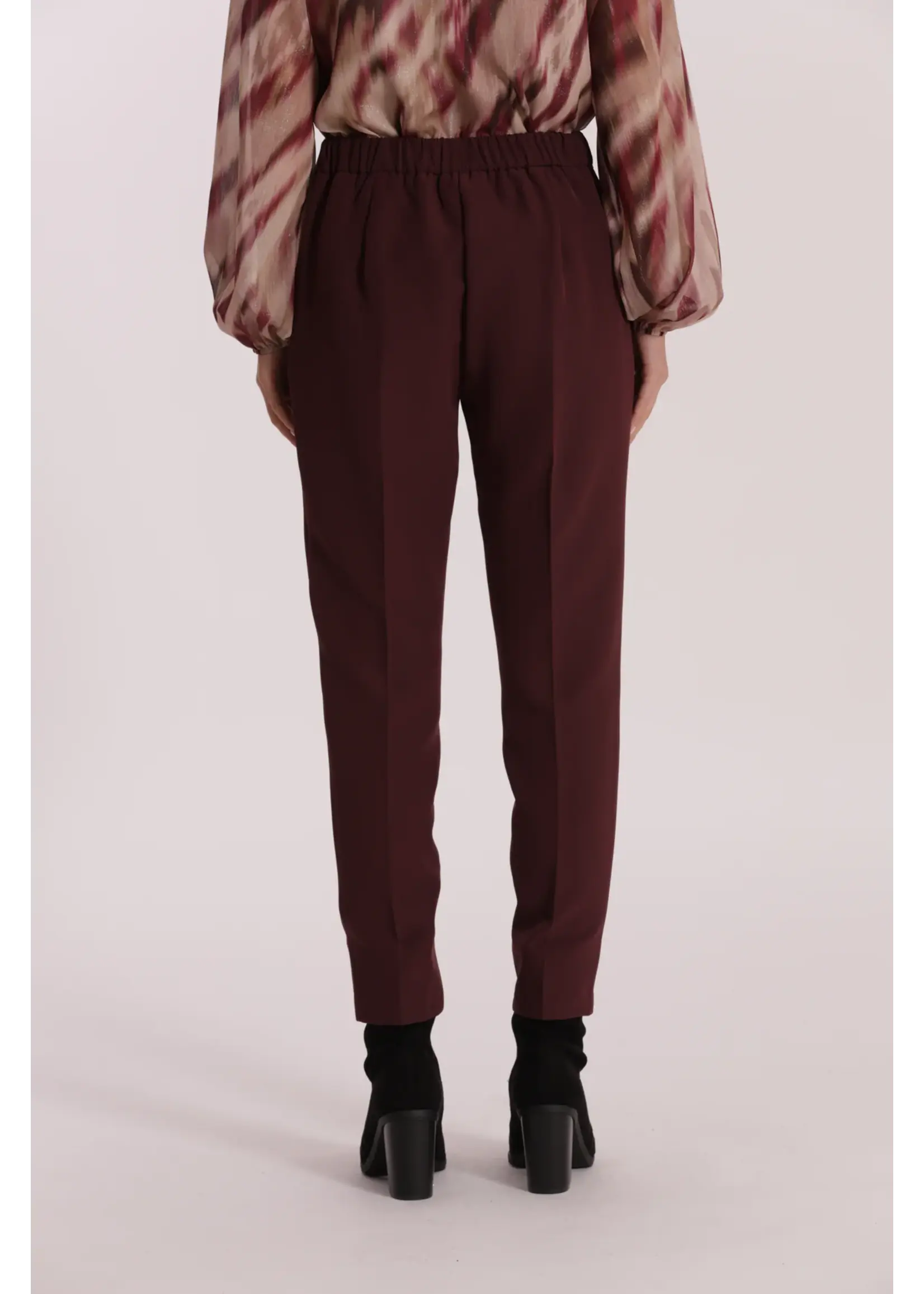 MIMI MUA PANTS SIGARETTA ESAN 2904 BORDEAUX