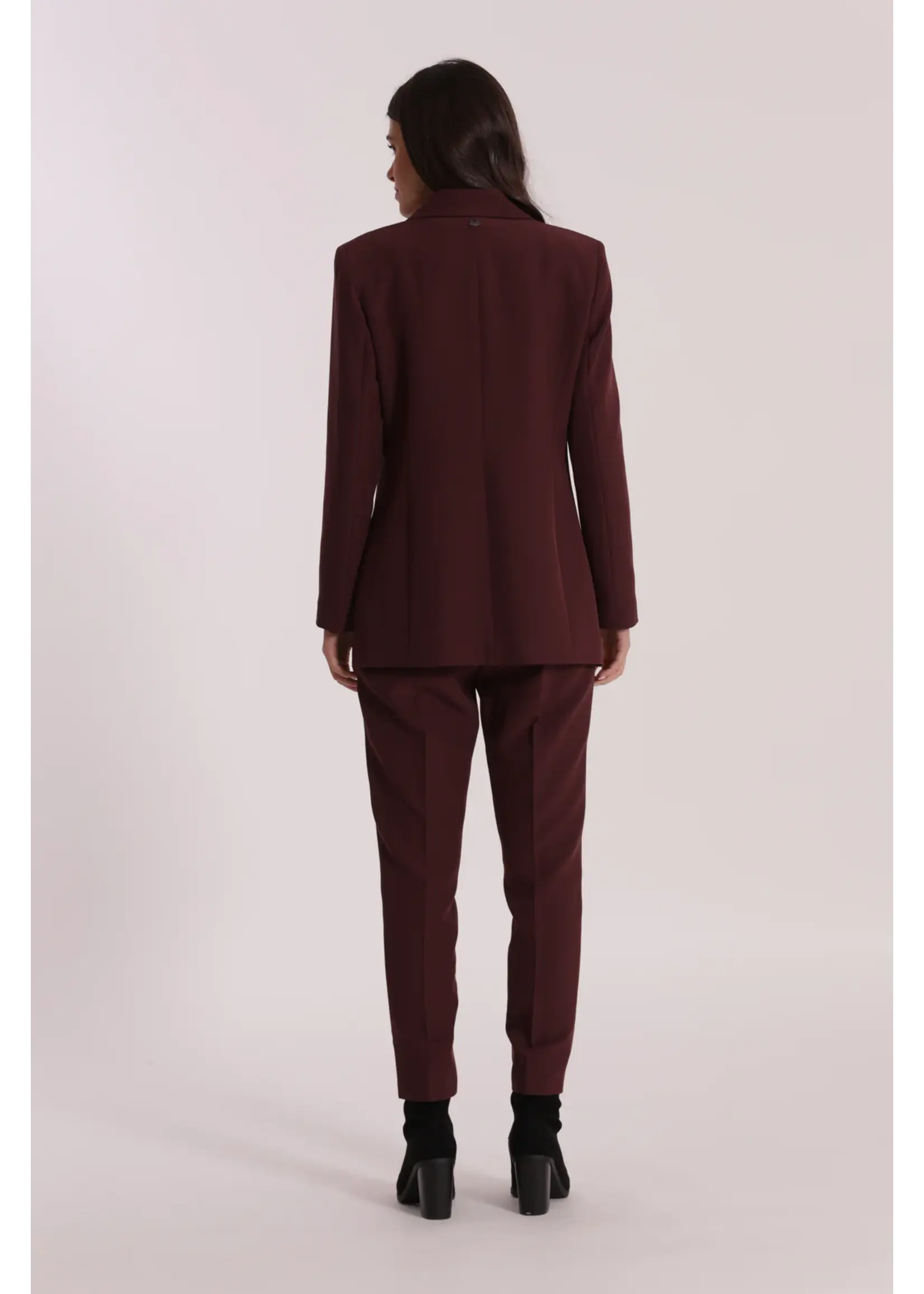 MIMI MUA PANTS SIGARETTA ESAN 2904 BORDEAUX