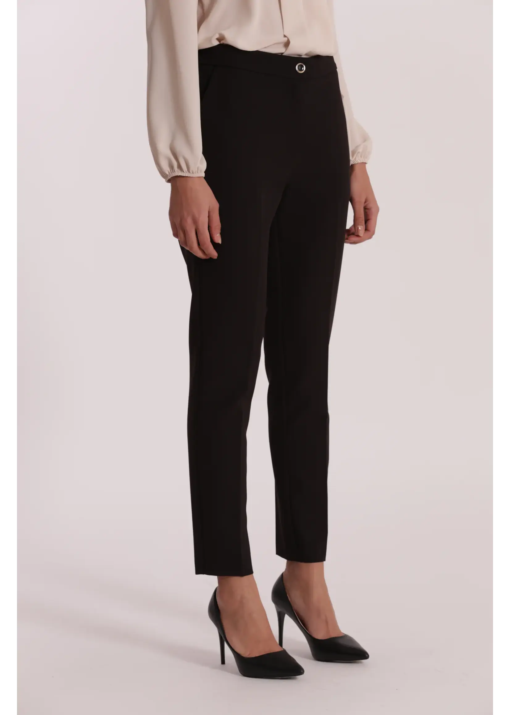 MIMI MUA PANTS SIGARETTA ESAN 2904 BLACK