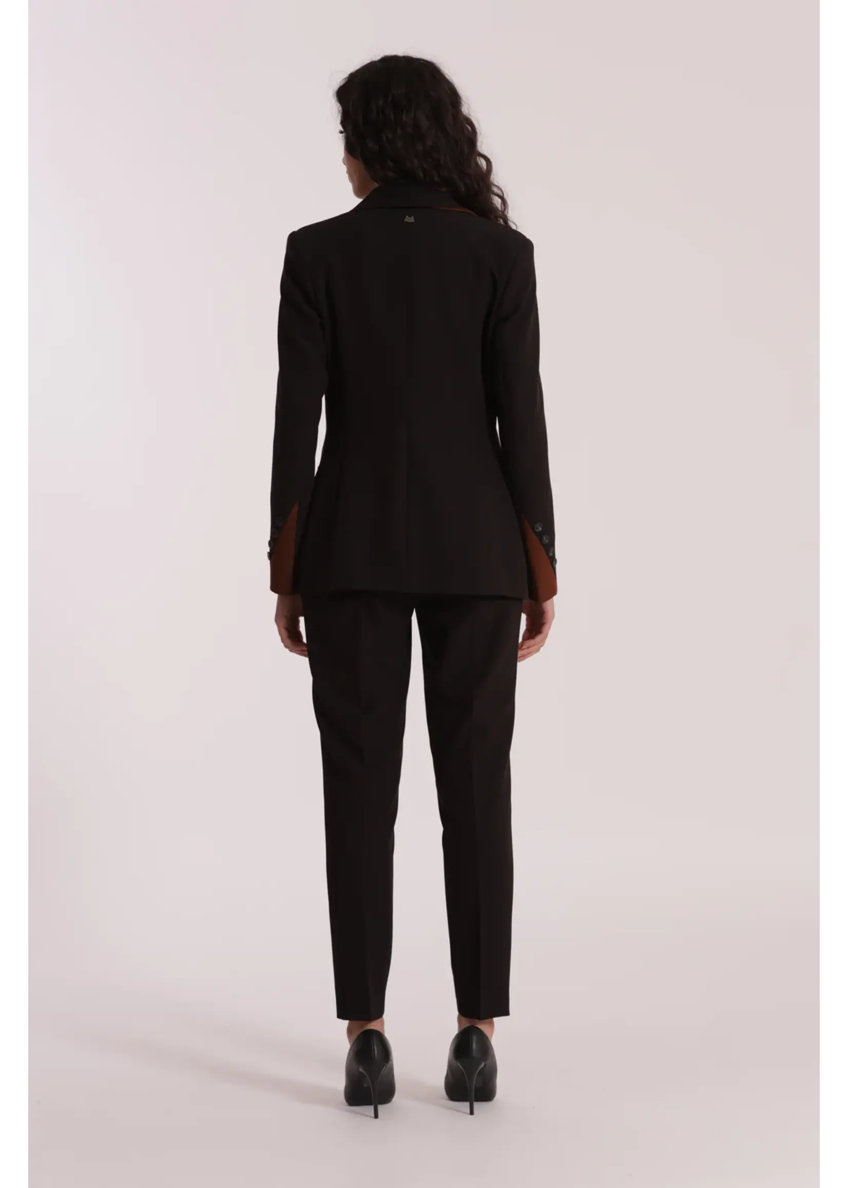 MIMI MUA PANTS SIGARETTA ESAN 2904 BLACK
