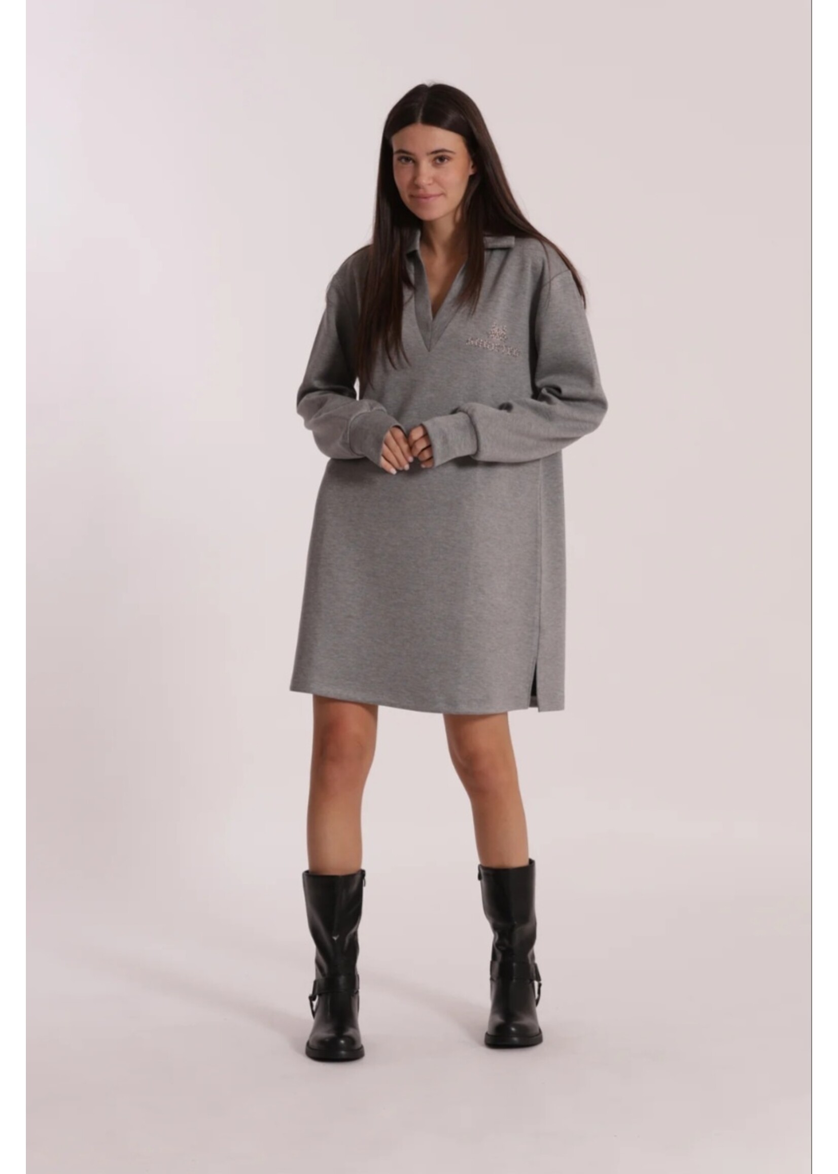 MIMI MUA DRESS ADDICTED GREY SFAN-4436