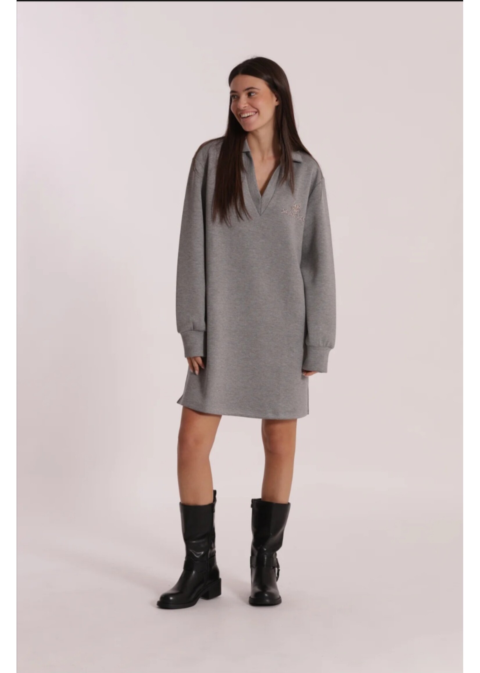 MIMI MUA DRESS ADDICTED GREY SFAN-4436