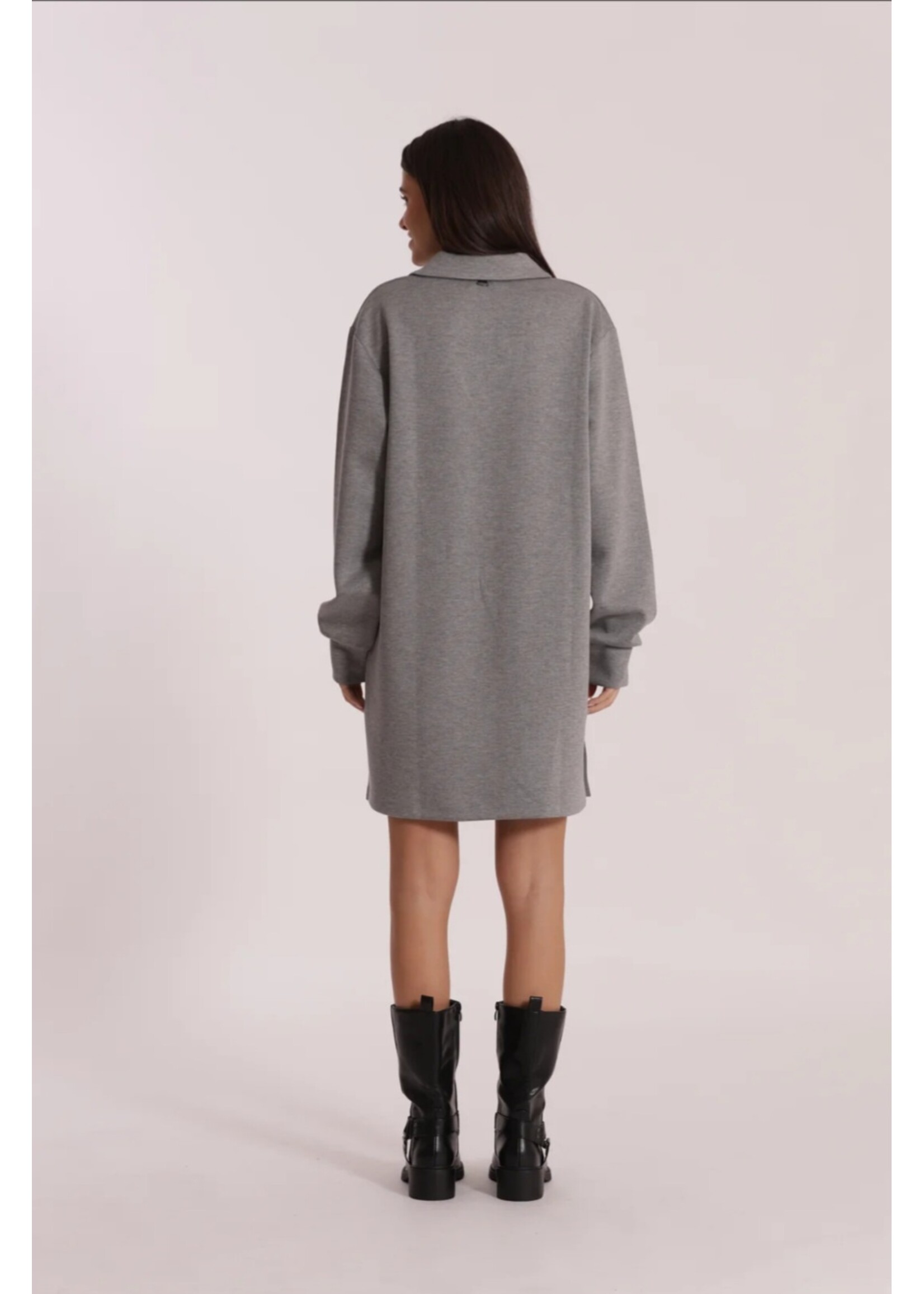MIMI MUA DRESS ADDICTED GREY SFAN-4436