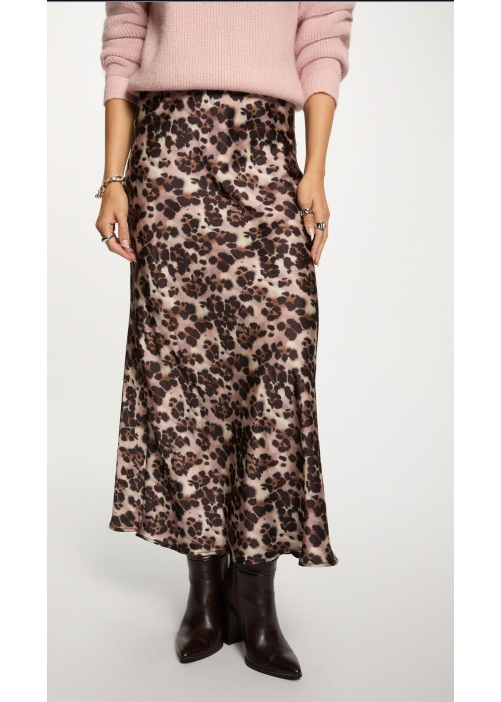 MORGAN LONG SKIRT PRINT MULTIC. 252-JLEO.F