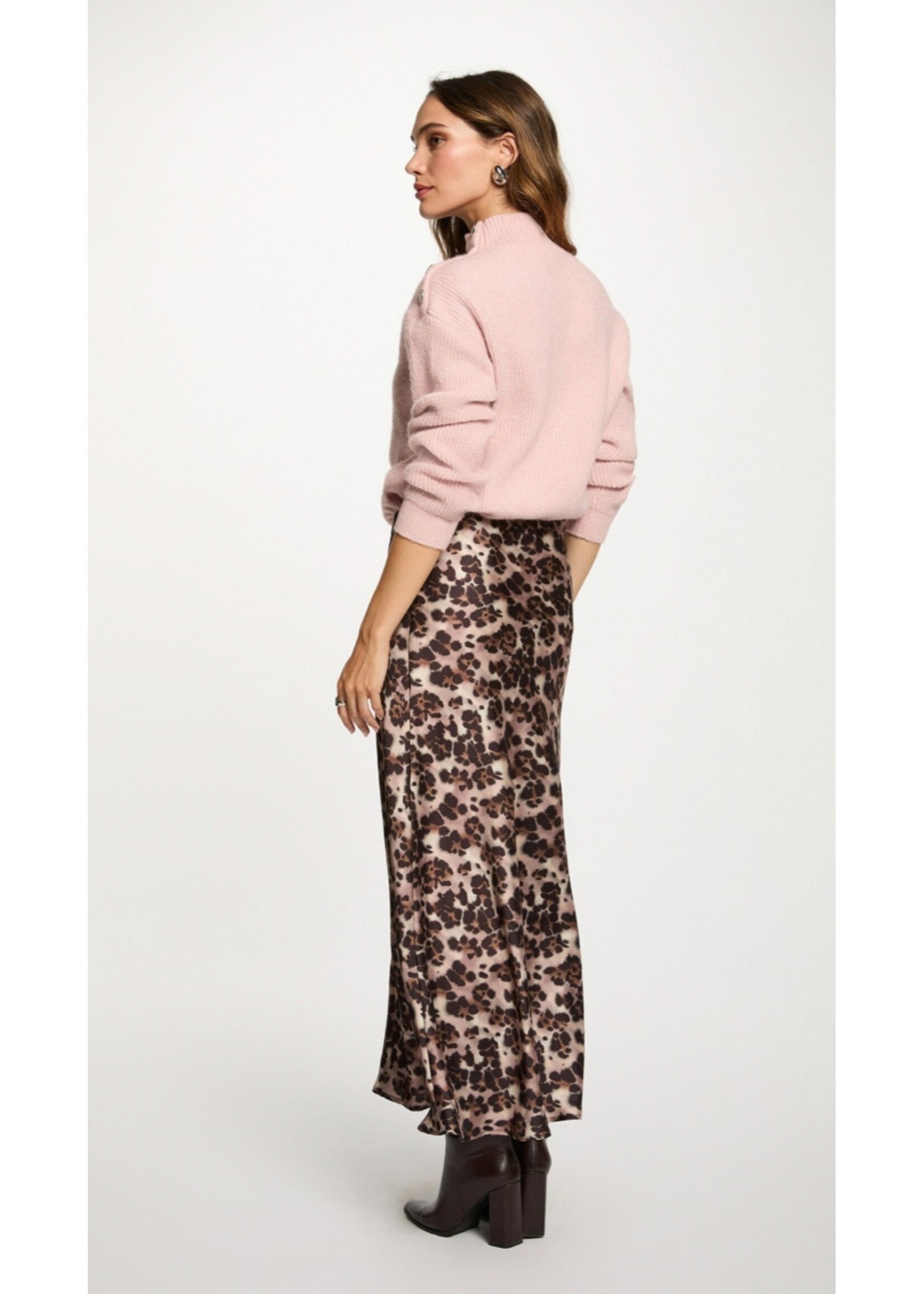 MORGAN LONG SKIRT PRINT MULTIC. 252-JLEO.F