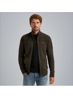 PME-Legend VEST WITH ZIPPER DARK GREEN