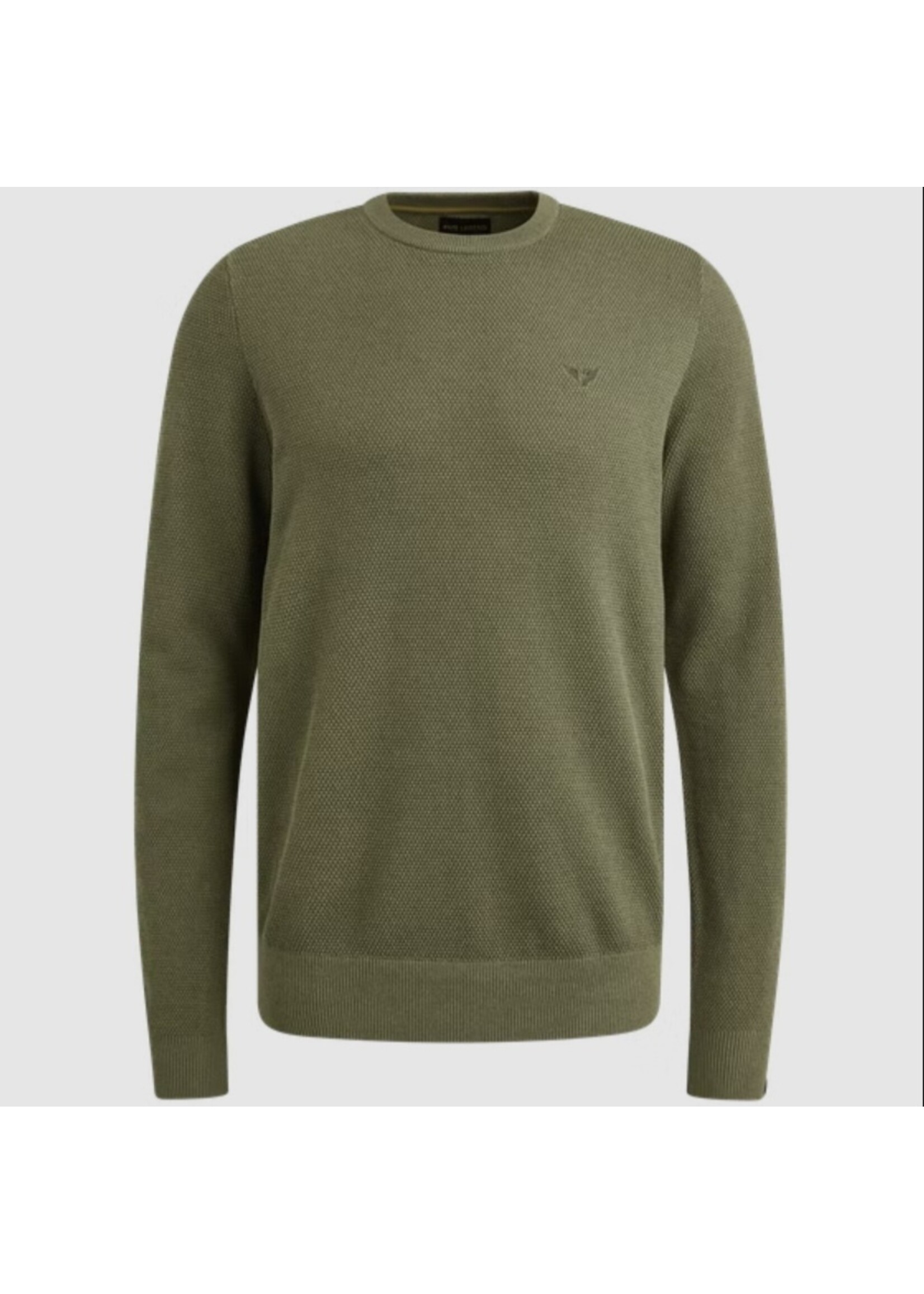 PME-Legend PULL R-NECK OIL GREEN PKW2508324
