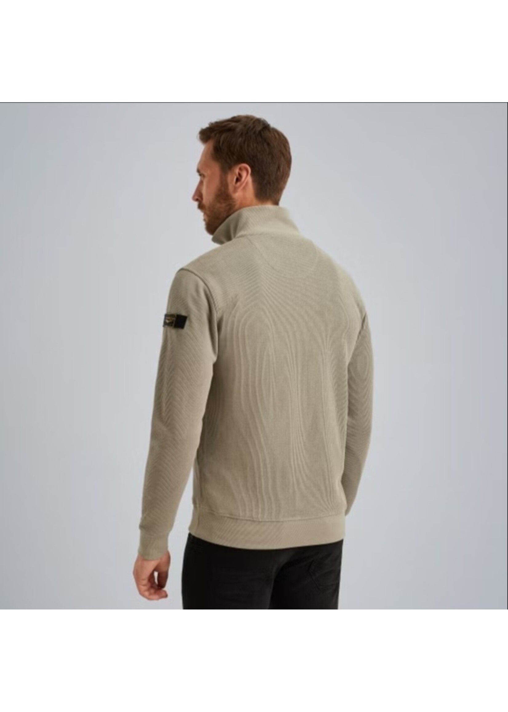PME-Legend HALF ZIP COLLAR KNIT JERSEY PSW2509457-8011