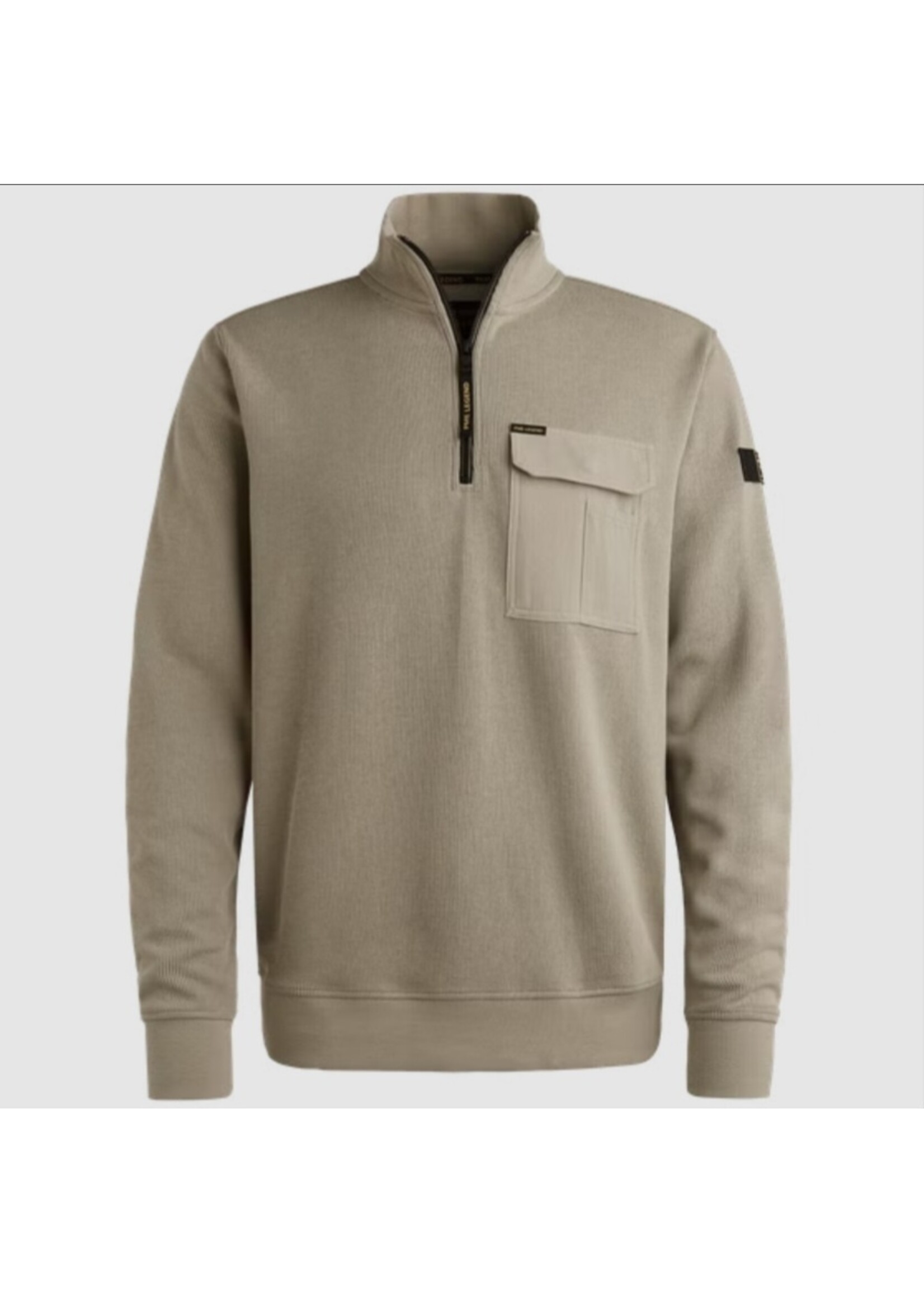 PME-Legend HALF ZIP COLLAR KNIT JERSEY PSW2509457-8011