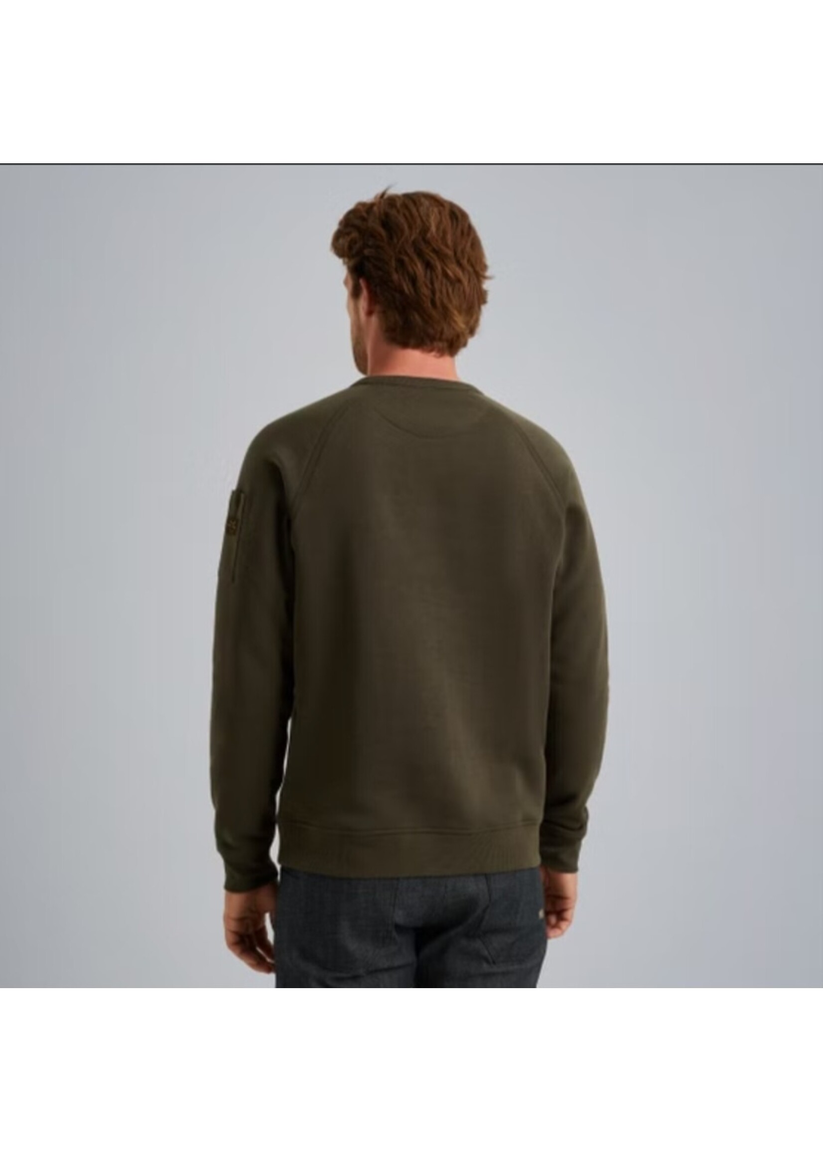 PME-Legend CREWNECK SOFT FLEECE SWEATER BELUGA PSW2509453