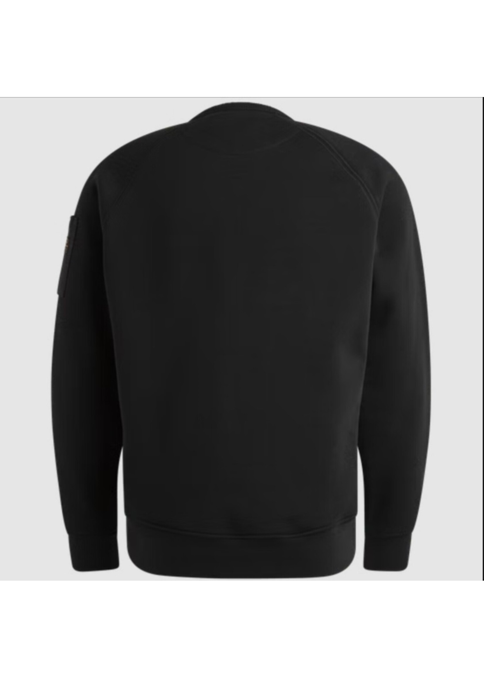 PME-Legend CREWNECK SOFT FLEECE SWEATER BLACK  PSW2509453