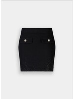 LIU JO SKIRT GONNA BLACK