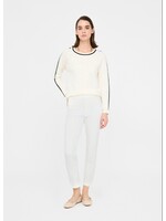 LIU JO SWEATER MAGLIA  WHITE/BLACK