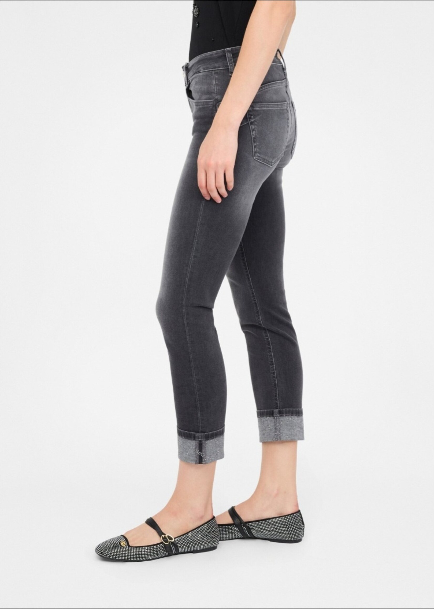 LIU JO PANTS MONROE UF5006 D4615 GREY