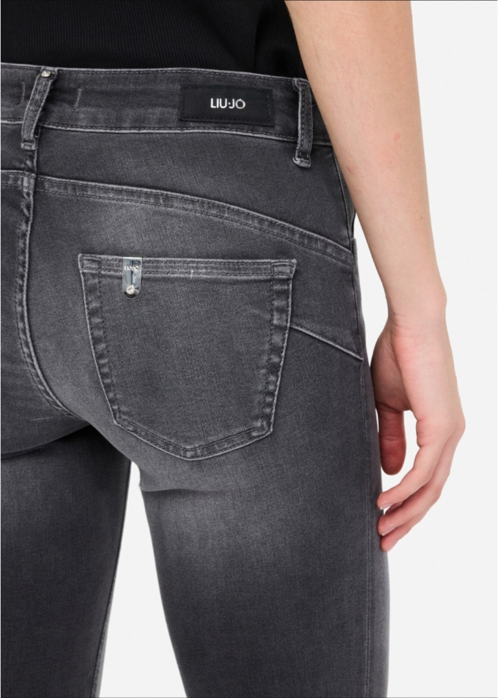 LIU JO PANTS MONROE UF5006 D4615 GREY