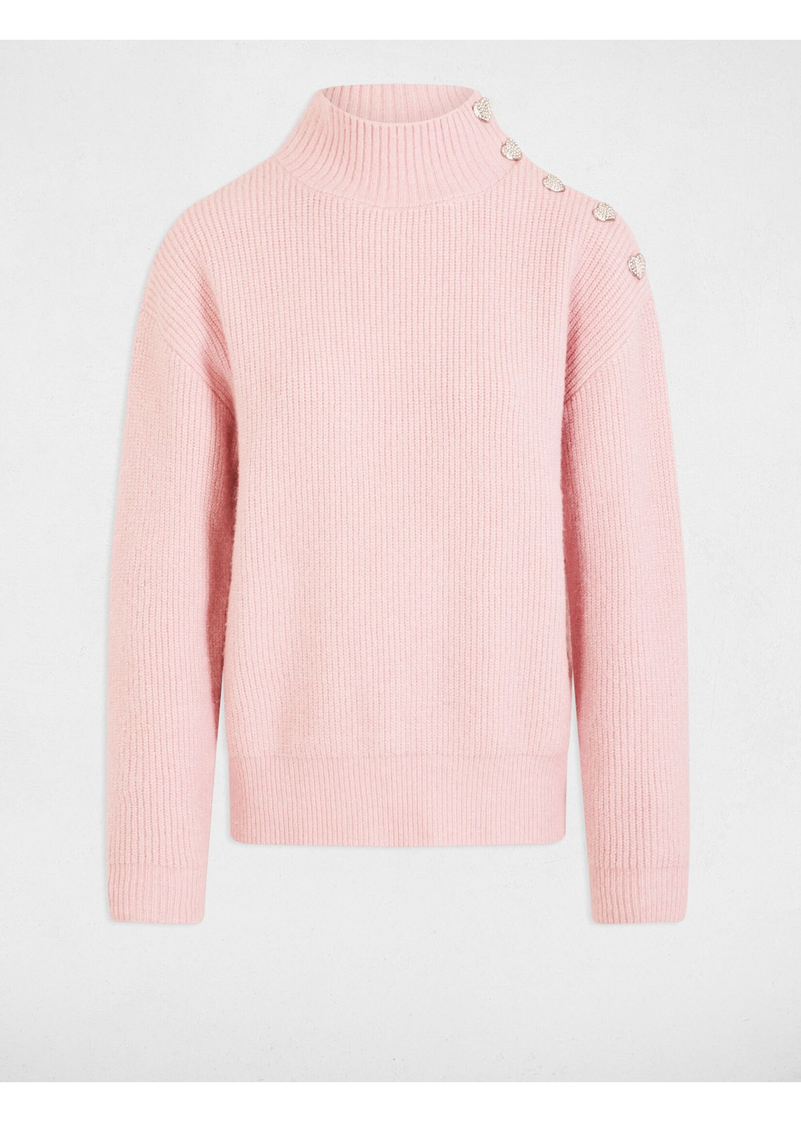 MORGAN SWEATER DIAMAND HART MSTORI ROSE CLAIR