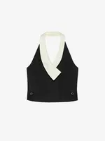 NIKKIE OULU GILET BLACK