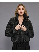 ACCESS ABEE SHORT PUFFER JACKET BLACK