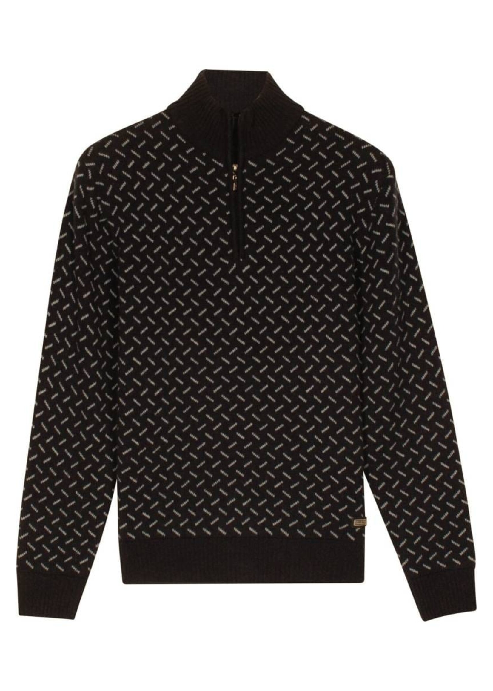 BAILEYS PULLOVER 1/2 ZIP BROWN 528434-805